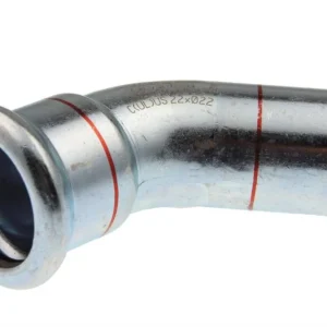 VSH Xpress bocht 66,7 x 66,7 staal verzinkt 45° Superprijs