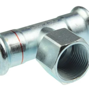 VSH Xpress t-stuk binnendraad 66,7 x 3/4" x 66,7 staal verzinkt Goedkoop