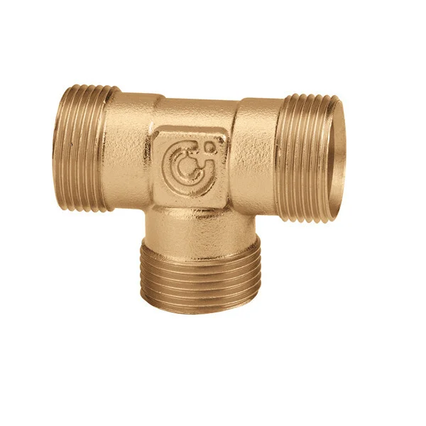 Hete Deal Caleffi t-stuk messing 3/4" euroconus