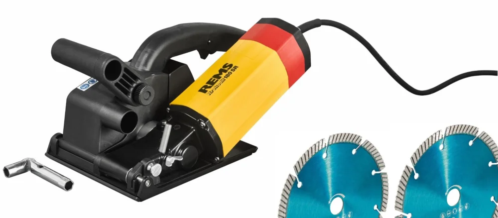 Seizoensaanbieding Rems Krokodil 180 SR sleuvenfrees