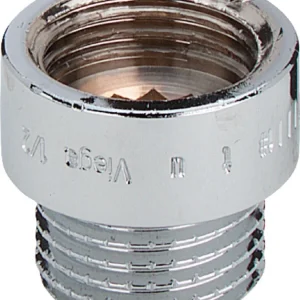 Snelle Levering Verlengnippel verchroomd 1/2"