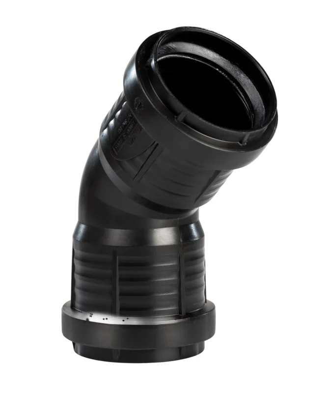 Weekendaanbieding Pipelife Master 3+ bocht 40 x 40 PP 45° mof-mof