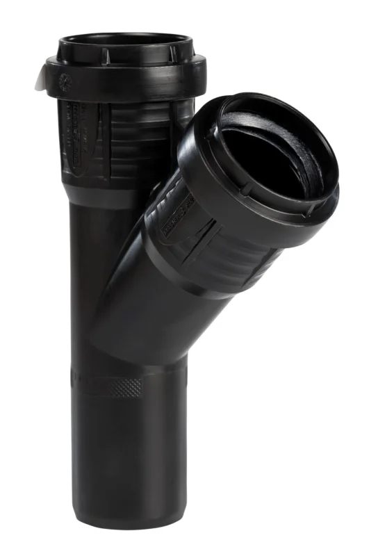 Voordeelprijs Pipelife Master 3+ t-stuk 40 x 40 x 40 PP 45° mof-spie