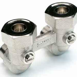Comap onderblok 2-pijps H-H 50 M22 haaks 3/4" euroconus Gereduceerde Prijs