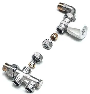 Fabrieksprijs Comap onderblok set handbediend M22 x 1/2" recht + bocht