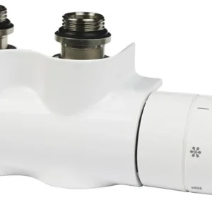 Uitverkoop Comap Flexodesign onderblok set thermostatisch draaibaar 3/4" x 1/2" wit