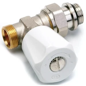 Finale Uitverkoop Comap radiatorkraan handbediend M22 x 1/2" recht o-ring voorinstelbaar