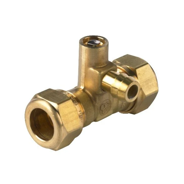 VSH Super Knel rechte koppeling aftapper 15 x 15 messing Gratis Retour