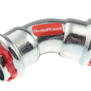 VSH Sudopress bocht 35 x 35 staal verzinkt mof-mof 45° Betrouwbaar