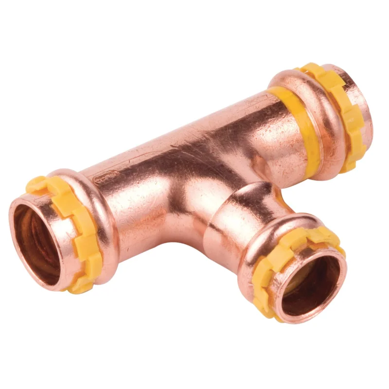 Beperkt Aanbod VSH SudoPress gas t-stuk 18 x 15 x 18 koper