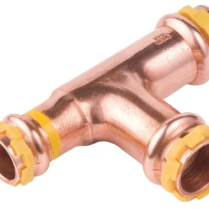 VSH SudoPress gas t-stuk 22 x 15 x 15 koper Must-Have