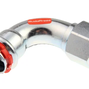 VSH Sudopress bocht binnendraad 22 x 3/4" staal verzinkt 90° Weekendaanbieding