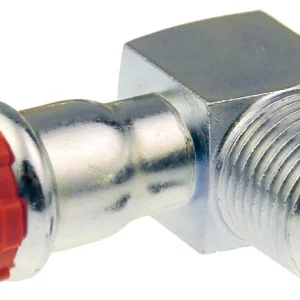 VSH Sudopress knie buitendraad 15 x 3/8" staal verzinkt 90° Uitverkoop