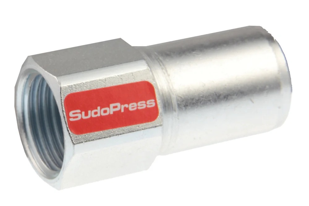 VSH Sudopress schroefbus buiseind 22 x 1/2" staal verzinkt spie-mof Lage Kosten