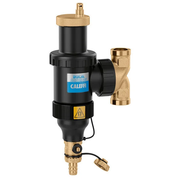 Caleffi DiscalDirtmag vuil- en luchtafscheider 3/4" kunststof draaibaar magneet Gecertificeerd