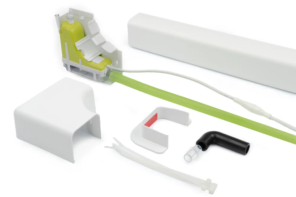 Betaalbaar Aspen Mini Lime Silent condenswaterpomp in leidinggoot wit