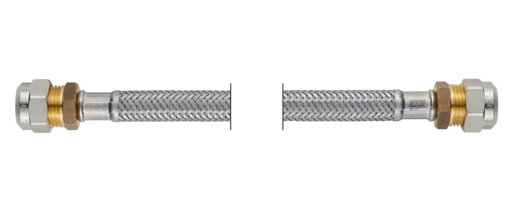 Nu Kopen Neoperl Proflex flexibele slang 3/8" x 3/8" / 12 x 12 bu x bu / knel x knel 350 DN8