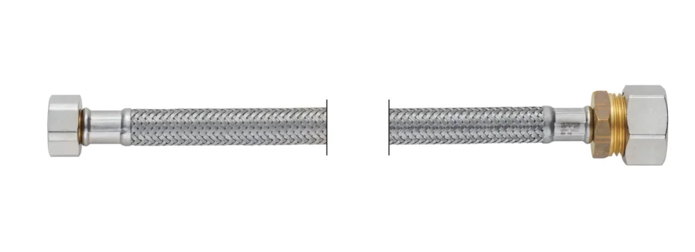 Neoperl Proflex flexibele slang 3/8" x 1/2" / 3/8" x 15 bi x bu / bi x knel 350 DN8 Gratis Retour