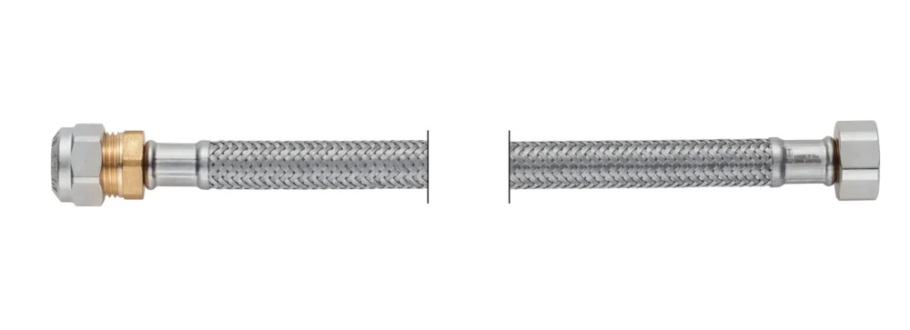 Neoperl Proflex flexibele slang 3/8" x 3/8" / 3/8" x 10 bi x bu / bi x knel 500 DN8 Laatste Versie