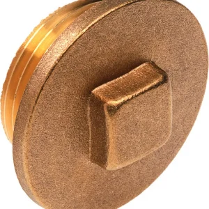 Snelle Levering Terrendis blinde stop 1" messing