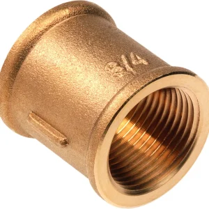 Terrendis sok 3/4" messing Betrouwbaar