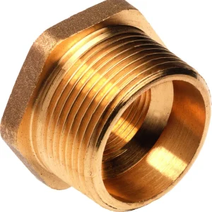 Tijdelijk Beschikbaar Terrendis verloopring 1-1/2" x 1-1/4" messing