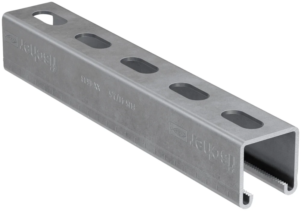 Fischer FUS montagerail 41 staal therm. verzinkt 2,0 6 m Betrouwbaar