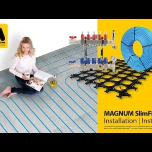 Vloerverwarmingsset open mat Merkproduct