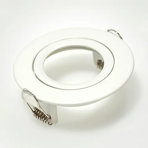 Laatste Versie Prolumia Downlight ring, rond 88(76)mm, puur wit kantelbaar