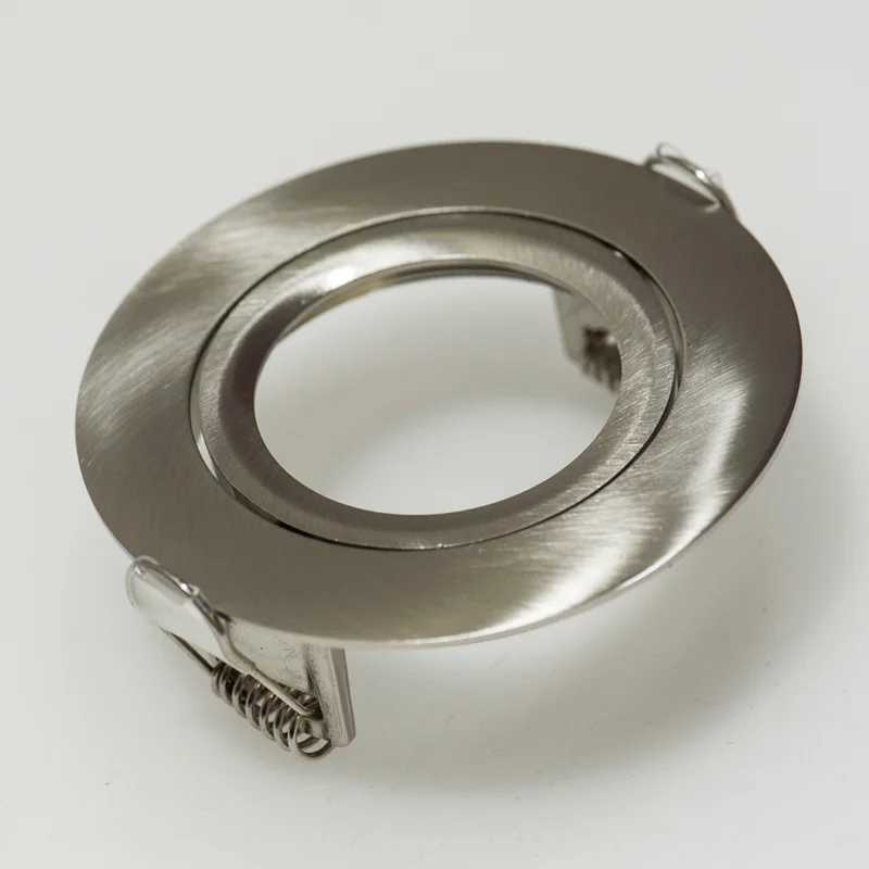 Snelle Levering Prolumia Downlight ring, rond 88(76)mm, geborsteld alum.