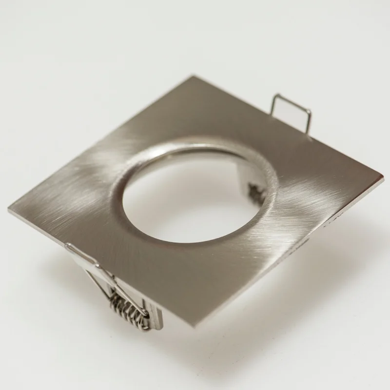 Beperkt Aanbod Prolumia Downlight ring, vierkant 82(72)mm, geborsteld alum.