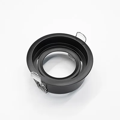 Prolumia Downlight ring, rond verdiept, ø85(ø79)mm, zwart, Kantelbaar Aanbieding