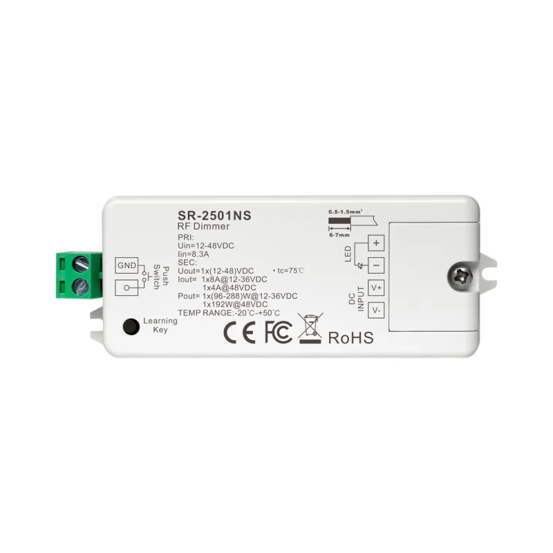 Direct Verzonden Prolumia Single color LED dimmer, 12-36VDC, 1*8A
