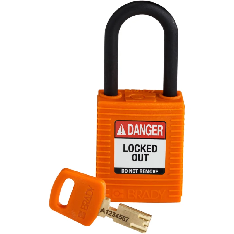 Alleen Vandaag Brady - Hangsloten - SafeKey-hangsloten – nylon - NYL-ORG-38PL-KD - 150230 - 86150230