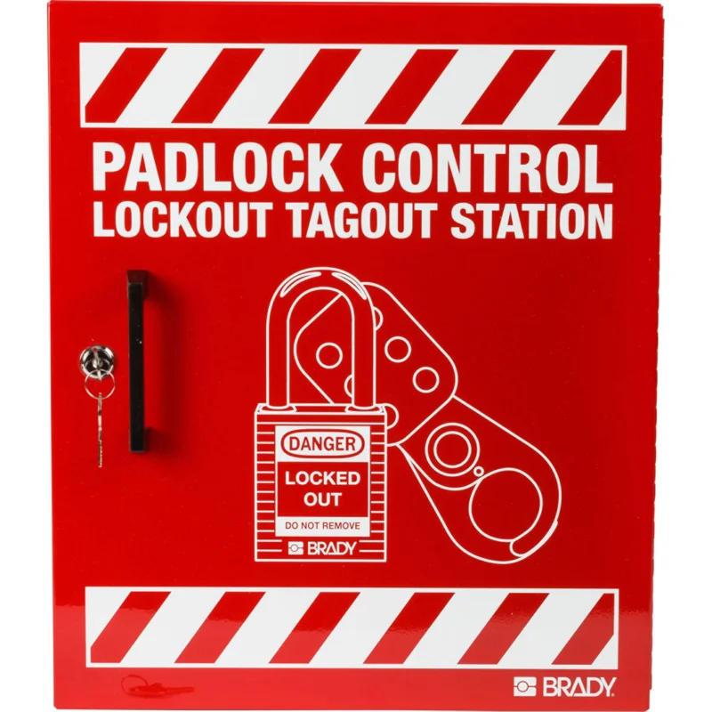 Brady - Hangsloten - Hangslot control center – 18 haken - PADLOCK CONTROLL CENTER 18 HOOKS - 800118 - 86800118 Favoriet