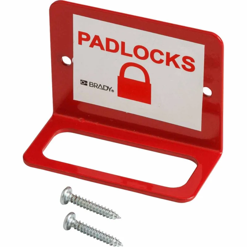 Brady - Hangsloten - Hangslotstation - klein - PRINZING PADLOCK RACK STEEL - 800120 - 86800120 Fabrieksprijs