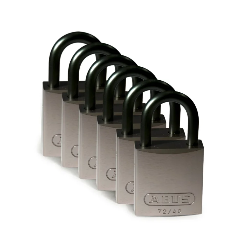 Tijdelijk Beschikbaar Lockout Hangsloten - Full Alu Padlocks 25mm Sha KD Grey/6