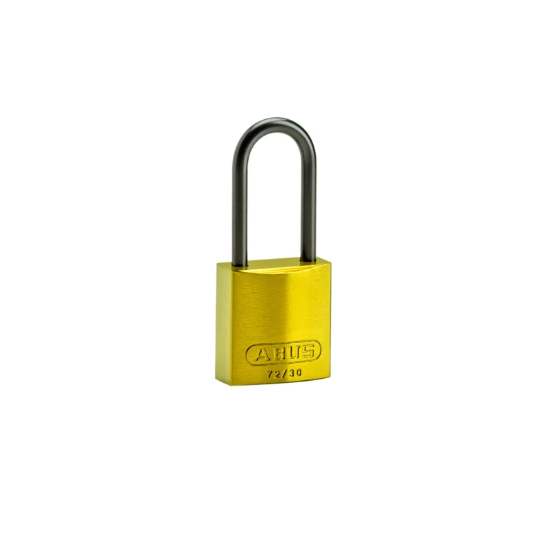 Actieprijs Lockout Hangsloten - COMPACT ALU PADLOCK 50MM SHA KD YEL/6