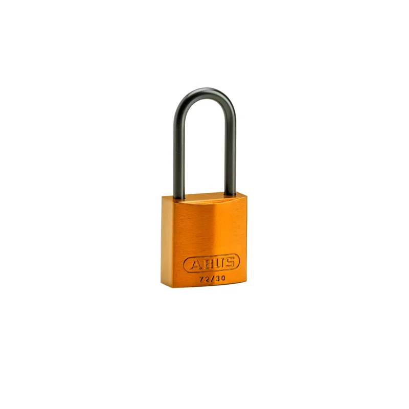 Beperkt Aanbod Lockout Tagout Hangsloten - COMPACT ALU PADLOCK 50MM SHA KD ORG/6 - 1 Pak = 1 Pak x 6 Stuks = 6 Stuks per Pak