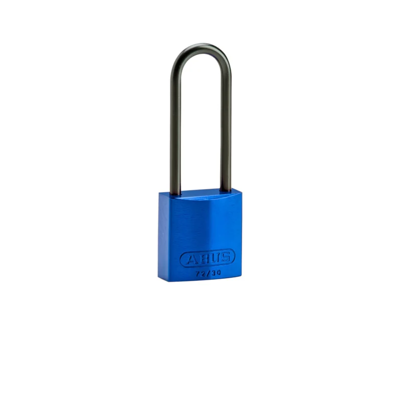 Beperkte Voorraad Lockout Hangsloten - COMPACT ALU PADLOCK 75MM SHA KD BLUE/6