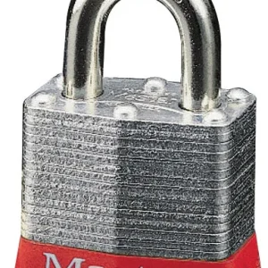 Shop Nu Master Lock - Hangslot - Stalen beugel - KD - Rood - 3RED - MOQ=6stuks