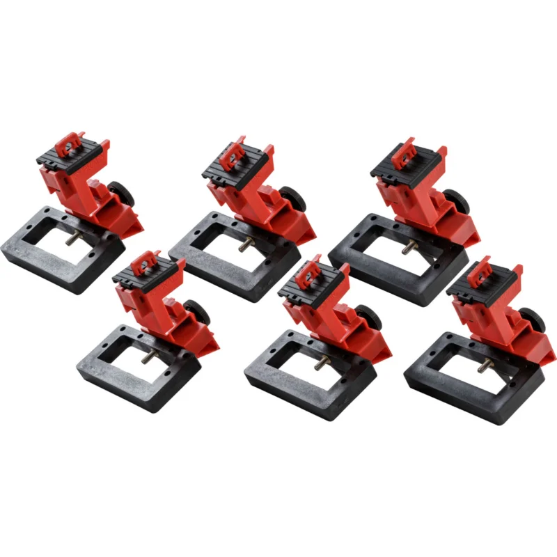Brady - Lockout voor elektrische gevaren - TagLock-stroomonderbreker klembeugel extra groot - 25 stuks - BRKR LO BLK25 - 148685 - 86148685 Exclusieve Aanbieding