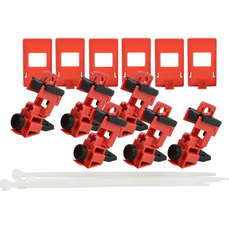 Shop Nu Brady - Lockout voor elektrische gevaren - TagLock-stroomonderbreker 120/277V klembeugel - 6 stuks - TAGLOCK 120/277V CLAMP-ON BREAKER LO PK6 - 148698 - 86148698