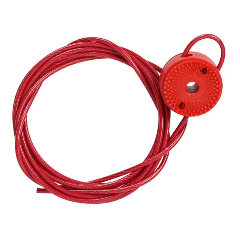 Brady - Lockout voor mechanische gevaren - Kabelbevestiging met gecoate kabel van 2,44 mKabeldiameter 3,25 mm - 8‘ SHEATHED CABLE ATTACHMENT FOR UVLO - 051395 - 86051395 Tijdelijk Beschikbaar