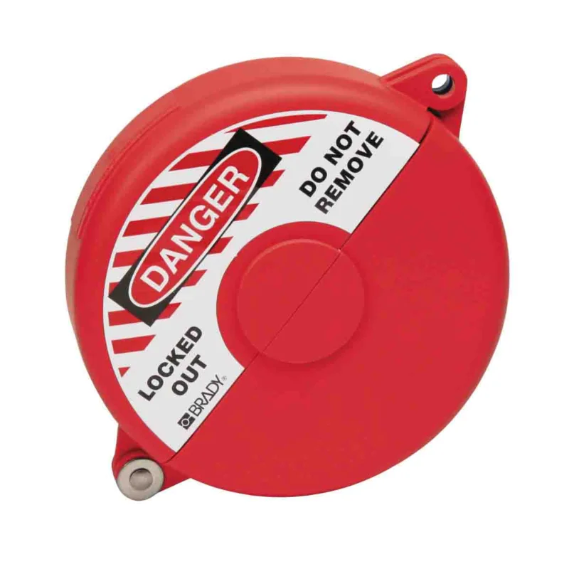 Brady - Lockout voor mechanische gevaren - Brady-vergrendelingssystemen voor handwielafsluiters - GATE VALVE LOCKOUTS GVLO 10-13 RED - 065564 - 86065564 Voordeelprijs