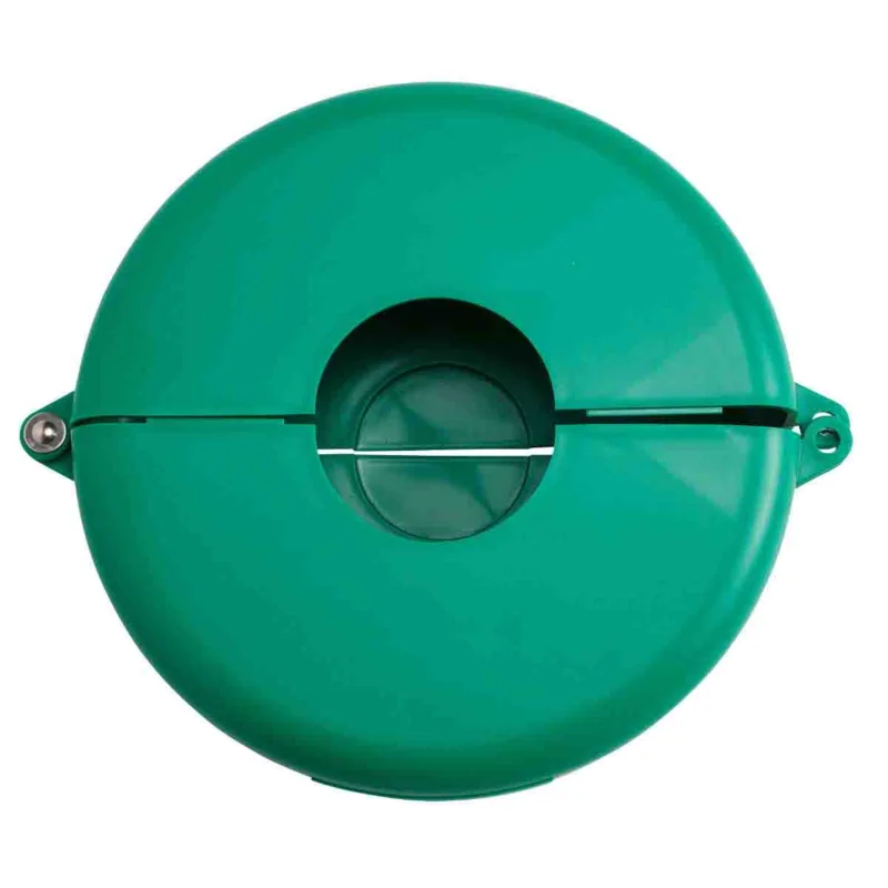 Brady - Lockout voor mechanische gevaren - Brady-vergrendelingssystemen voor handwielafsluiters - GATE VALVE LOCKOUTS GVLO 6.5-10 GREEN - 065598 - 86065598 Gecertificeerd