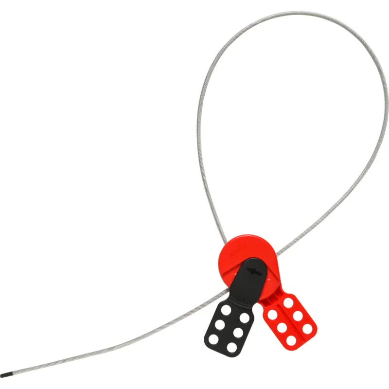 Brady - Lockout voor mechanische gevaren - SafeLex universeel kabelvergrendelingssysteem – gecoate stalen kabel van 1 m - SAFE FLEX LO W/ 3FT SHEATHED STEELCABLE - 145554 - 86145554 Premium