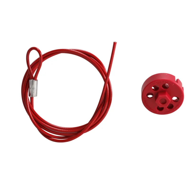 Brady - Lockout voor mechanische gevaren - Pro-Lock + kabel – 1,5 m - PRO-LOCK + 1.5 M CABLE PPROP & SSTEEL RD - 225203 - 86225203 Speciale Aanbieding