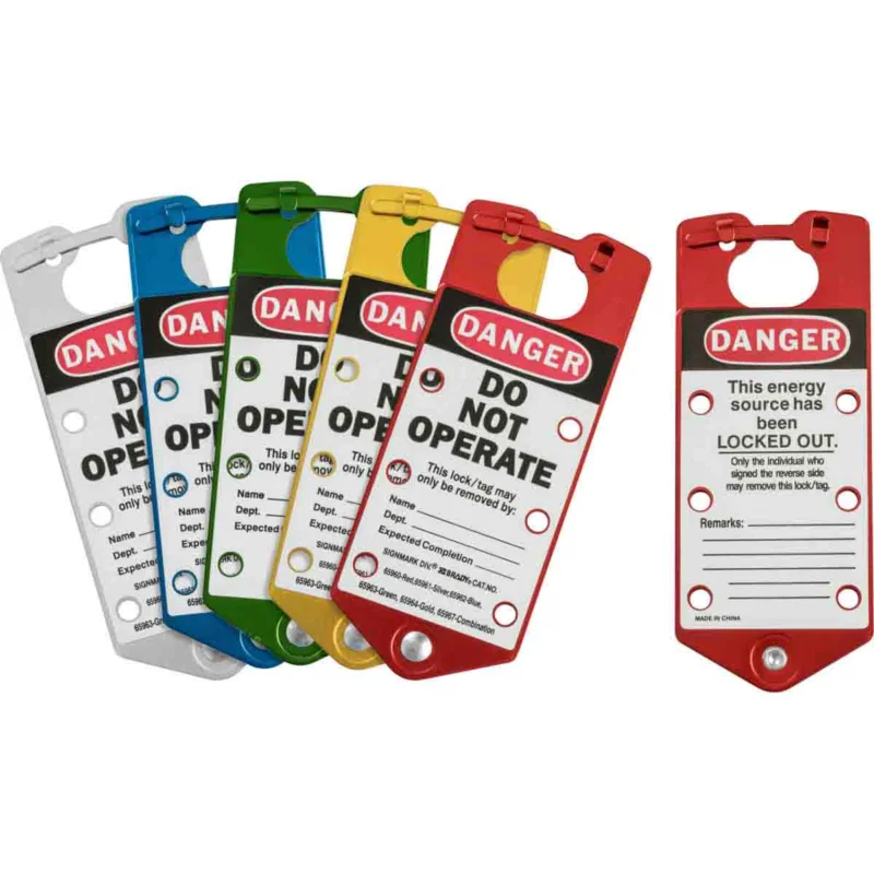 Populair Lockout accessoires - COMBO PACK-L/O HASP-ALUMINIUM