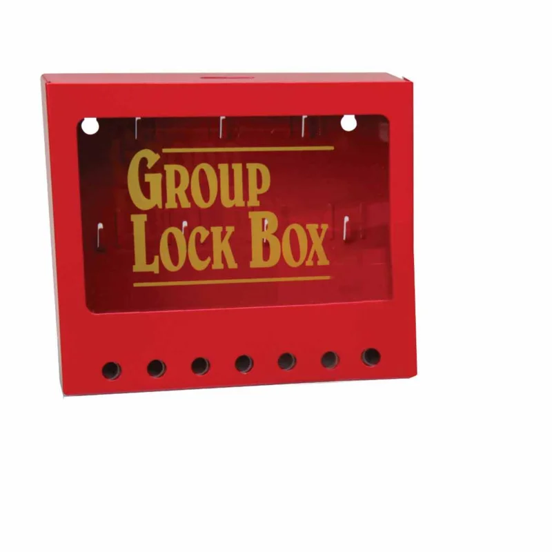 Weekendaanbieding Brady - Accessoires Lockout Tagout - Metalen collectieve lock boxes voor wandbevestiging - METAL WALL LOCK BOX, SMALL - 105714 - 86105714